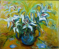 Lilies in a Teapot